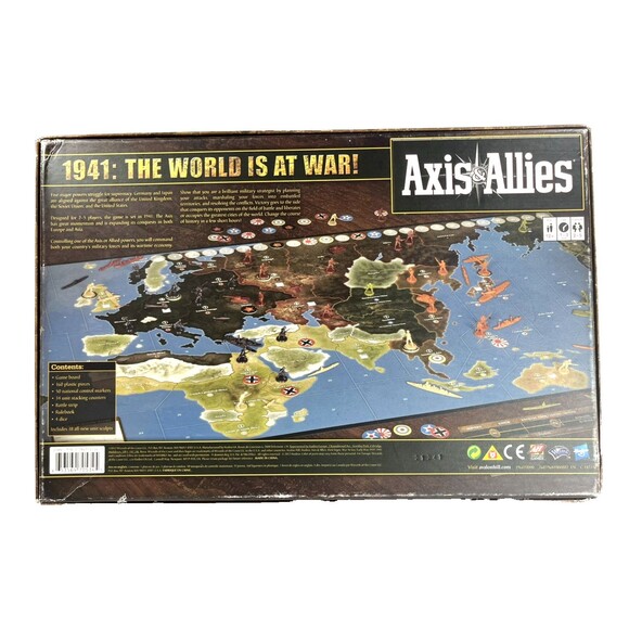 Axis & Allies 1941: The World Is At War WWII Strategy Board Game Avalon Hill - Picture 2 of 16